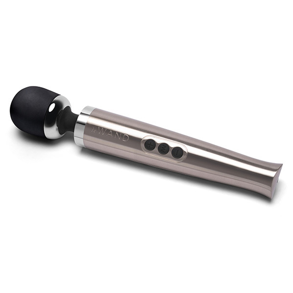 Вибромассажер литой люкс-ванд серебро 29см Le Wand Die Cast LW-051-SLV