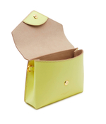 Кожаная сумка-мессенджер GIANNI CHIARINI - лимонный(BS 10652 PRCK-NA)