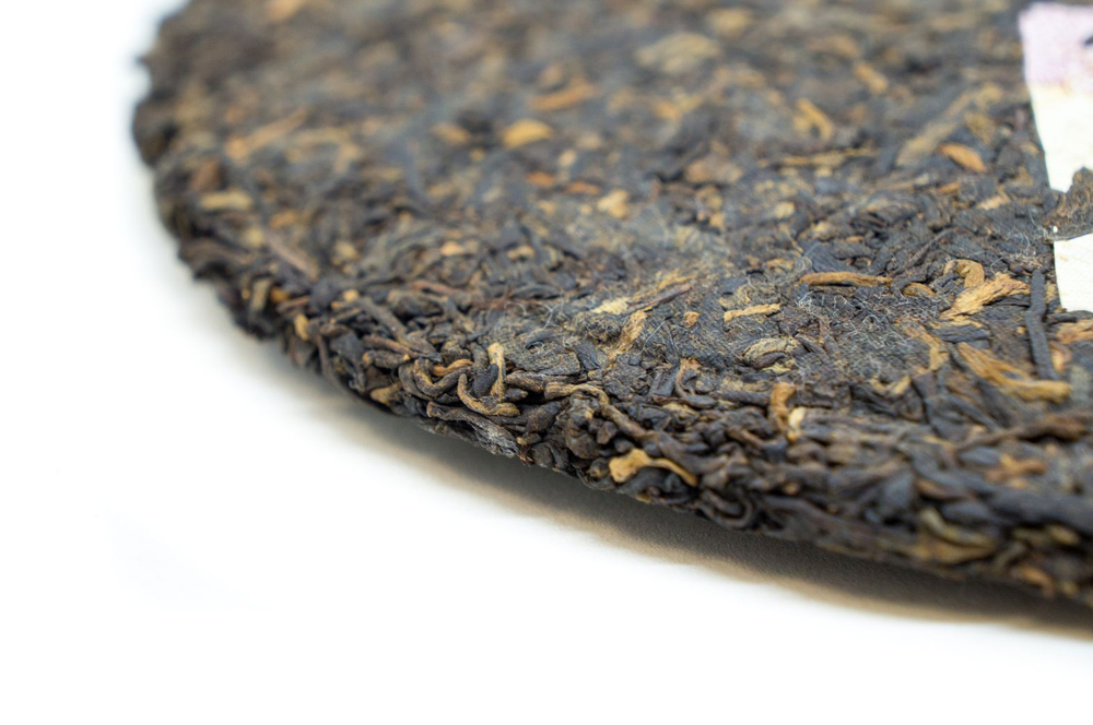 0613/2020 Чай прессованный черный Пуэр Шу "ДАИ, 7592" 2020г, ци цзы бин 357 гр