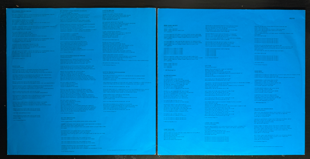 The Beatles – 1967-1970 2LP (Голландия)