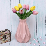 Ваза из пластика «Marlen-Калипсо» 2,5л 20*13,5см цвет розовый