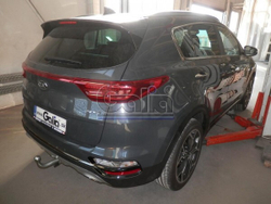 Фаркоп оцинкованный Galia K046A для Kia Sportage 2018-(паспорт и сертификат в комплекте)(без электрики)