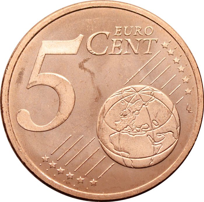 5 евроцентов 2016 Испания (5 euro cent)