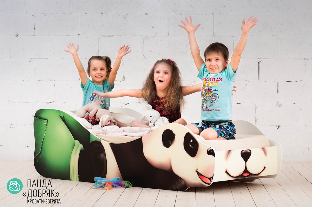 Кровать зверята Бельмарко Панда Добряк