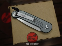 Нож MIcrotech LUDT - серая рукоять (эксклюзив RED-Knives) RK-459