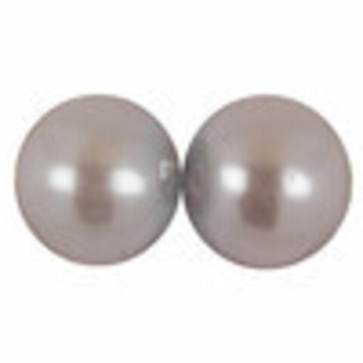 Бусина стеклянная "Zlatka"  на подложке в пакете с европодвесом стекло №09 светло-розовый