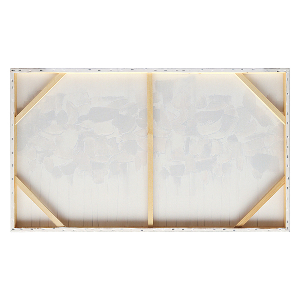 Панно декоративное fleur, 70х120 см, бежевое