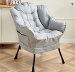 Кресло с пуфом