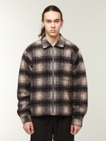 Рубашка Wool Plaid Zip