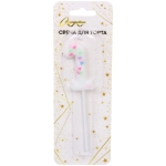 Свеча для торта Цифра Сладость «1» 11 см