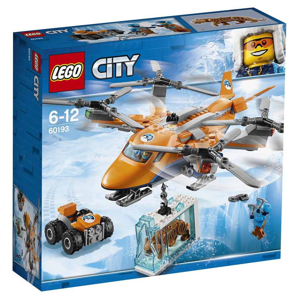 LEGO City: Арктическая экспедиция: Арктический вертолёт 60193 — Arctic Air Transport — Лего Сити Город