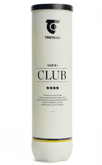 Теннисные мячи Tretorn Serie+ Club (white can) - 4B