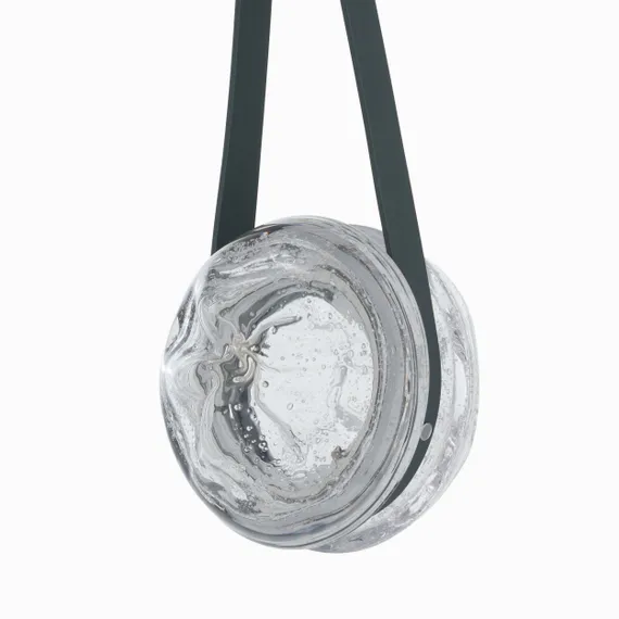 Подвесной светильник Galaxy Ø18 см, прозрачный, серый