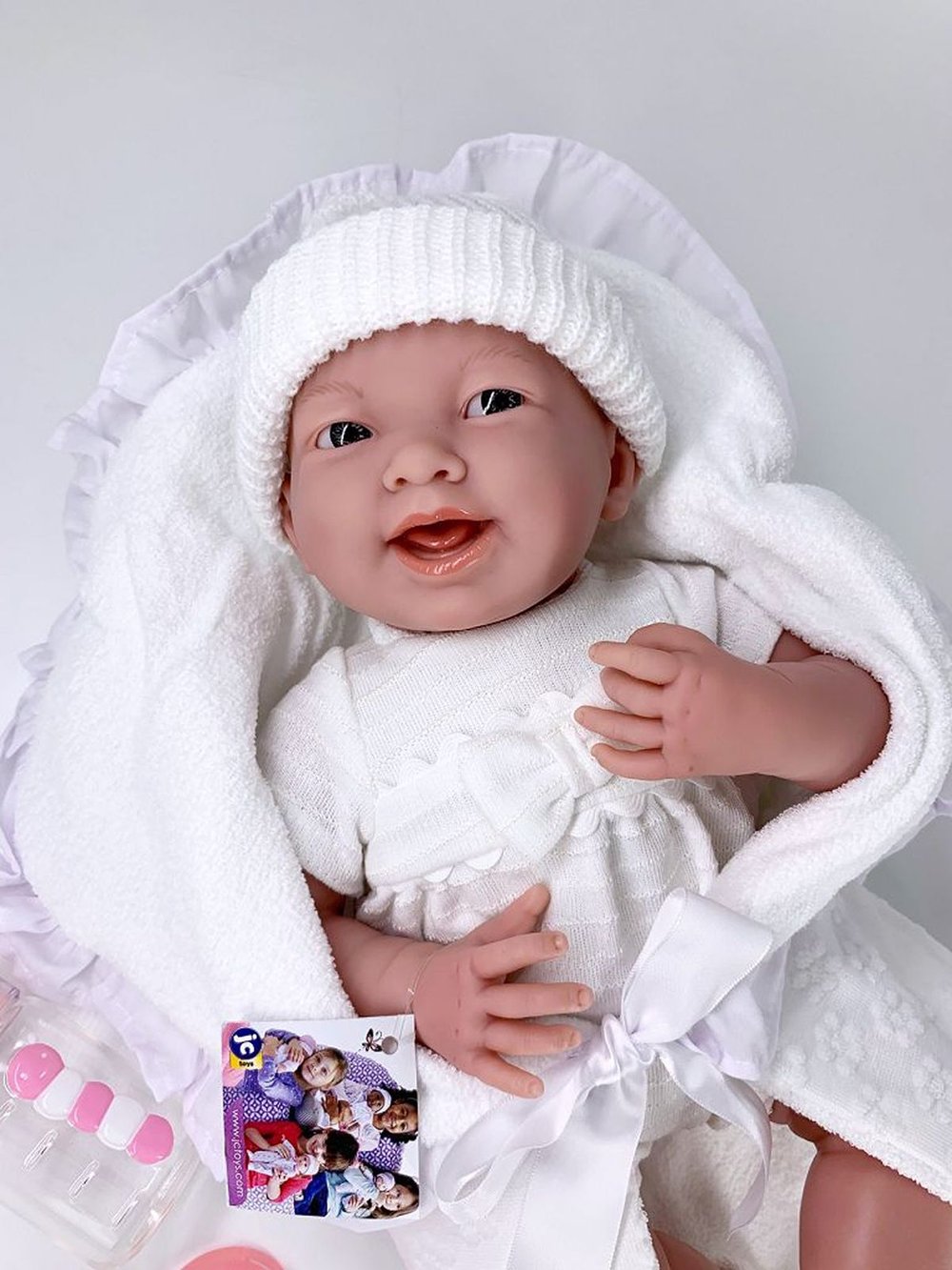 Кукла BERENGUER мягконабивная 39см La Newborn (18786)