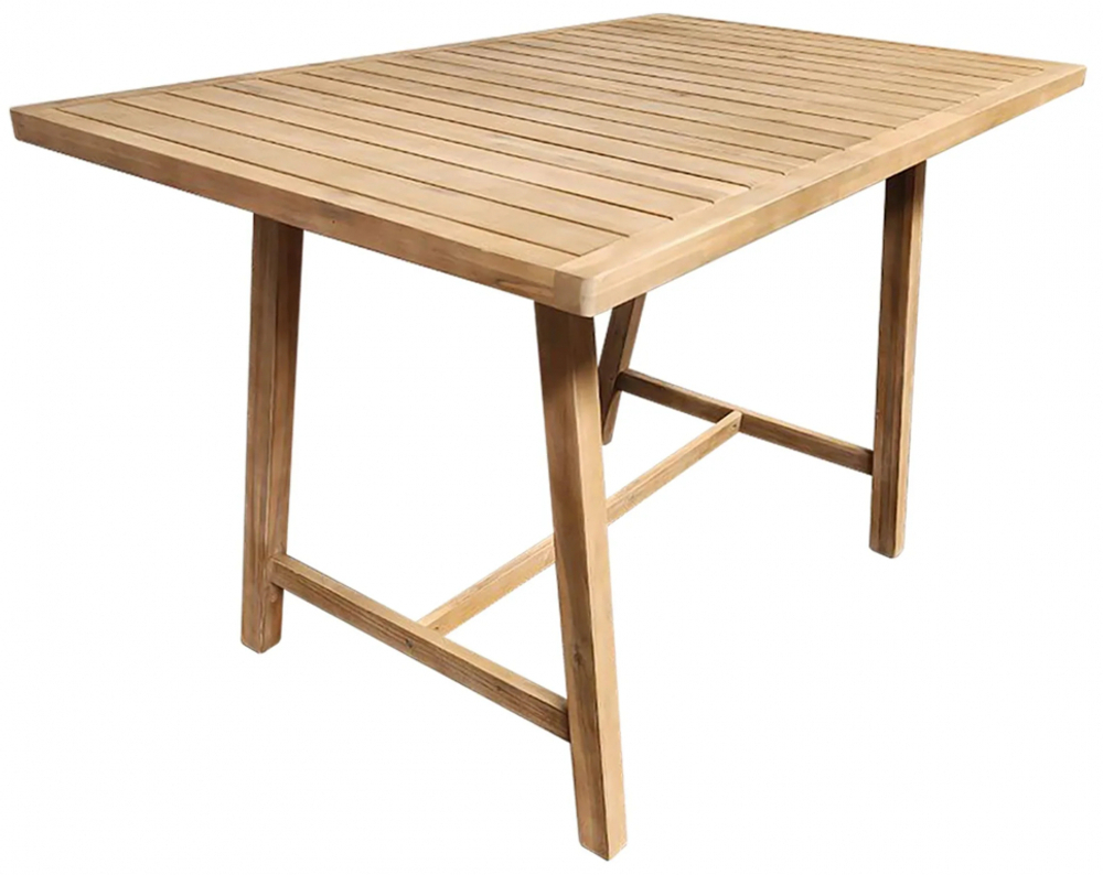 Стол деревянный барный Tagliamento Rimini, натуральный