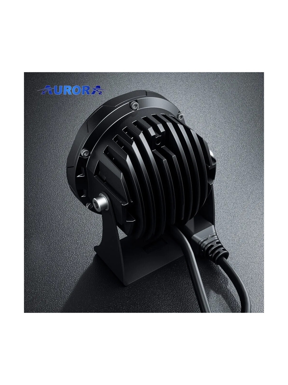 Светодиодные фара рабочего света AURORA 102 мм 40W c RGB подсветкой (комплект 2 шт)