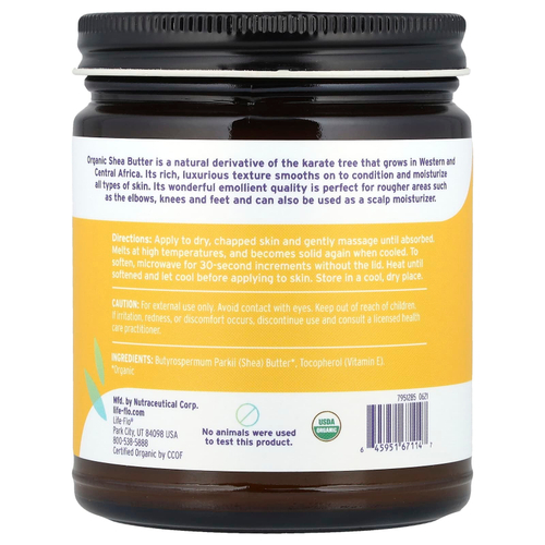 Life-flo, Чистое масло ши для ухода за кожей, 266 мл (9 жидких унций)