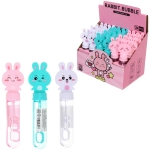 Мыльные пузыри «Зайчонок», 15 см, 40 мл, цвет микс