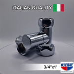 Кран для ПС ПРЯМОЙ  3/4г х 1"г КРУГЛ ViEiR  (30/1пар)