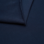 Футер 2-х нит., 92% хлопок, 8% ПУ(эластан), 225 гр/м2, т.синий (1890)