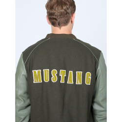 Куртка кожаная мужская MUSTANG men's college blouson