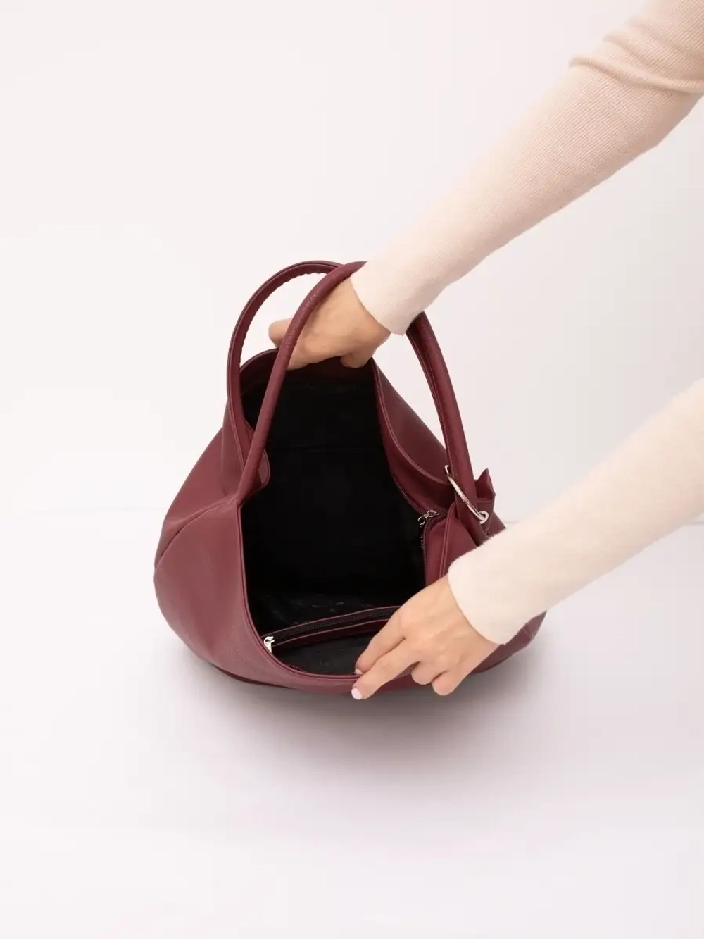 Сумка через плечо большая шоппер мешок