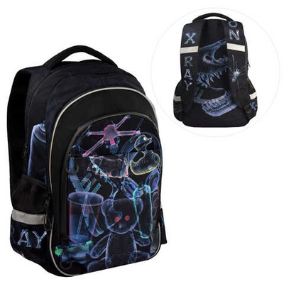 Рюкзак школьный, Феникс+, 31х44х16 см, полиэстер, сублимационная печать, 1 отделение (-я)