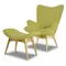 Кресло Contour зеленое