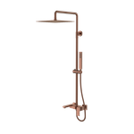 Стойка для душа QUBIC Brushed Bronze