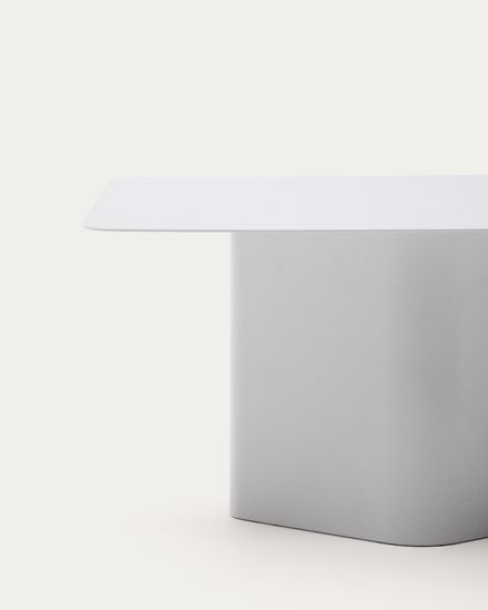 Стол Arvin из железа серого цвета 70 x 52 см