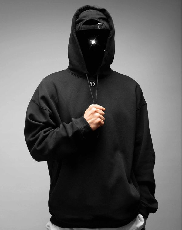 Худи TNDMTND FLOWER Черный - фото 2