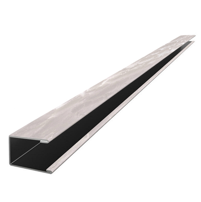 П-профиль для реечного потолка Cesal 14х14х4000 мм. Мираж В33