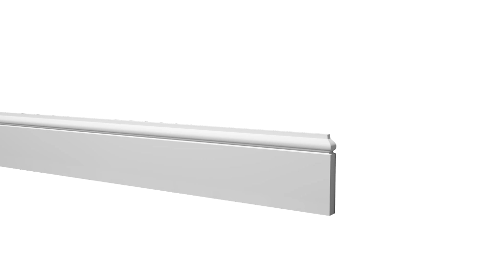 Комплектующий элемент DD005/U6 для плинтуса - конверт в стену влево