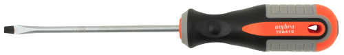 750410 Отвертка стержневая шлицевая ROUND GRIP, SL4x100 мм