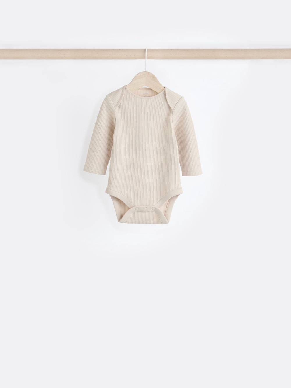 Боди с длинным рукавом для малышей Next N95-337, 5 шт., Бежевый, Салатовый, Голубой