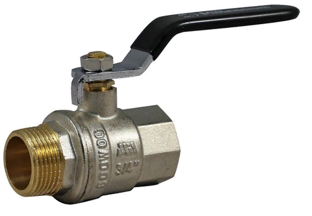 Кран шаровый г/ш рычаг Millennium 3/4"