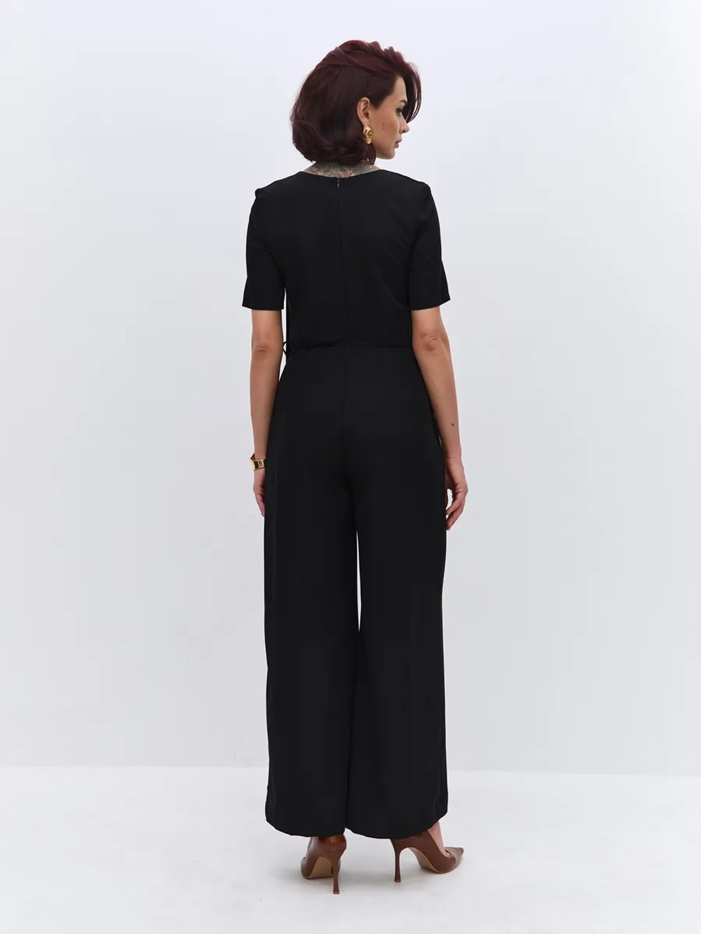 Комбинезон брючный вечерний