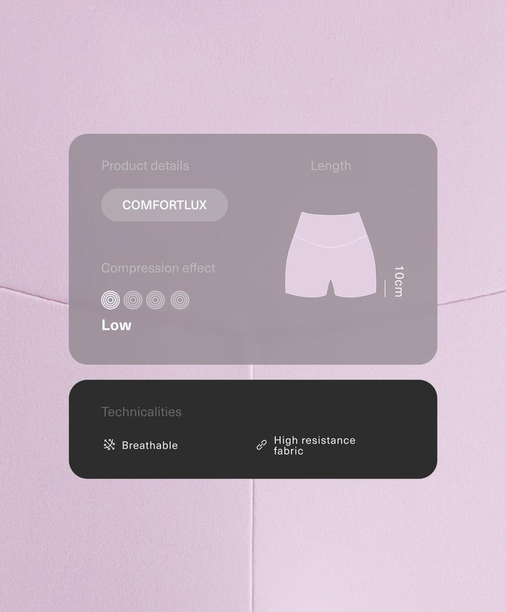 OYSHO Велосипедки Comfortlux с высокой посадкой длиной 10 см, сиреневый