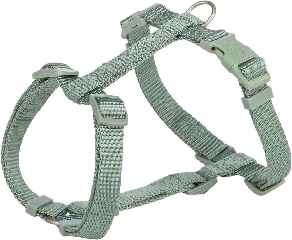 Шлейка Premium H-harness, S–M: 42–60 см/15 мм, шалфей, Trixie