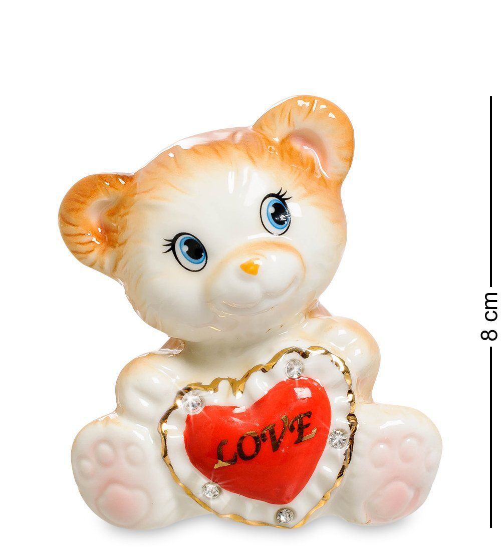 XA-504 Фигурка «Медвежонок с сердцем»
