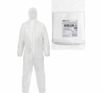 Защитный одноразовый комбинезон на молнии TDM Каспер Р40