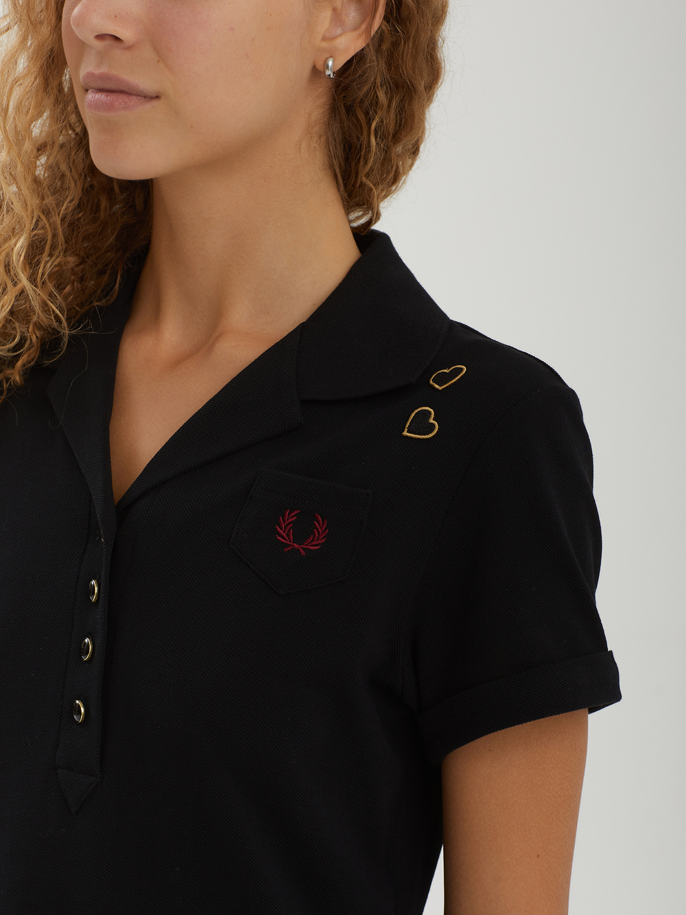 Платье-поло Pocket Detail Pique