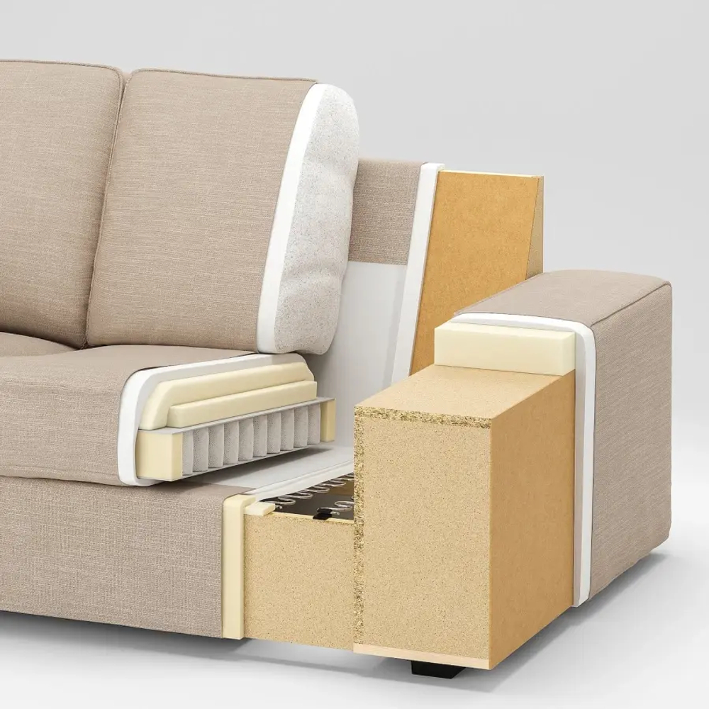 Диван U-образный - IKEA KIVIK/КИВИК ИКЕА, бирюзовый