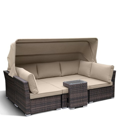 Комплект мебели из иск. ротанга Brown