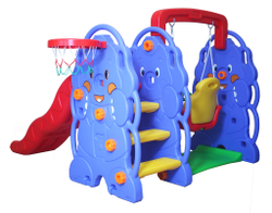 Детский комплекс Капризун Слоник с волнистой горкой