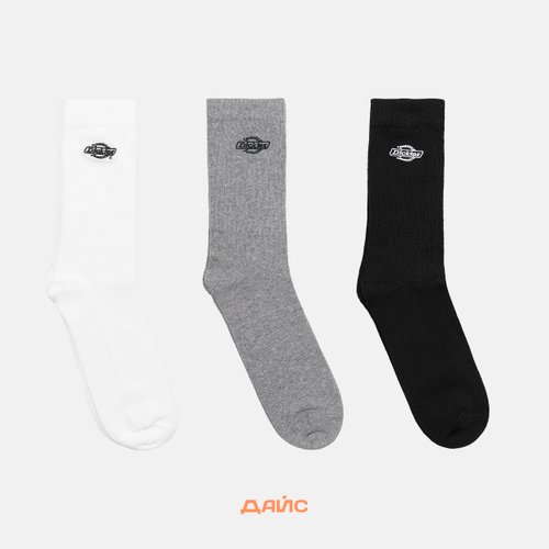 Носки Dickies Summerdale Socks 3 Pairs артикул:DK0A88QJWHX1 - купить в магазине Дайс