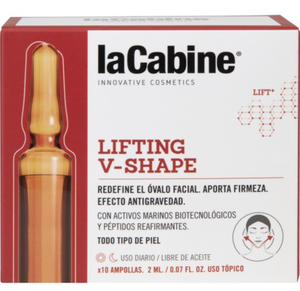 LA CABINE - LIFTING V-SHAPE AMPOULES моделирующая сыворотка-филлер для лица в ампулах 10х2мл