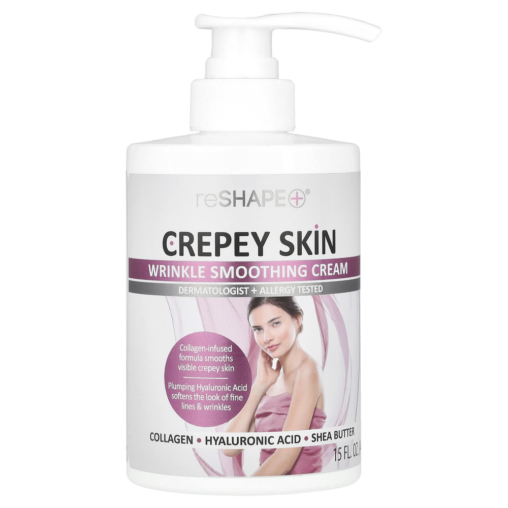 Reshape Plus, Crepey Skin, крем для разглаживания морщин, 444 мл (15 жидк. унц.)