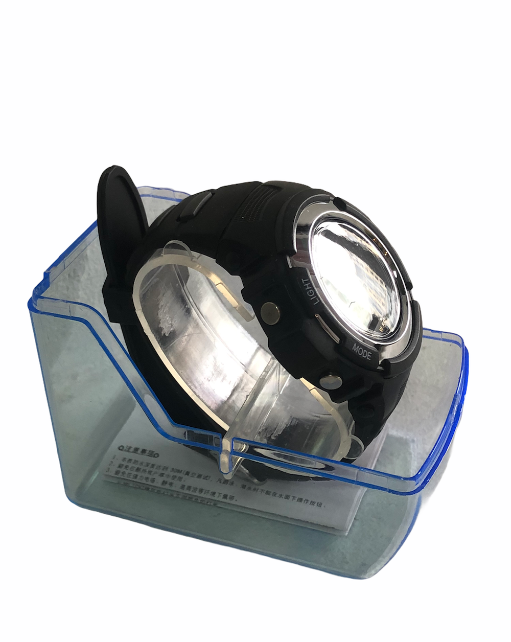Часы наручные W-F58, с будильником, календарём и секундомером