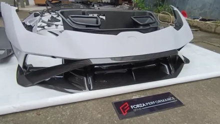 Обвес переделка для Lamborghini Huracan LP580 LP610 2014-2019 в Huracan STO LP 640 Ламборгини Хуракан